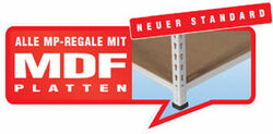 MP Fachbodenregal - inkl. 16 mm MDF-Platten